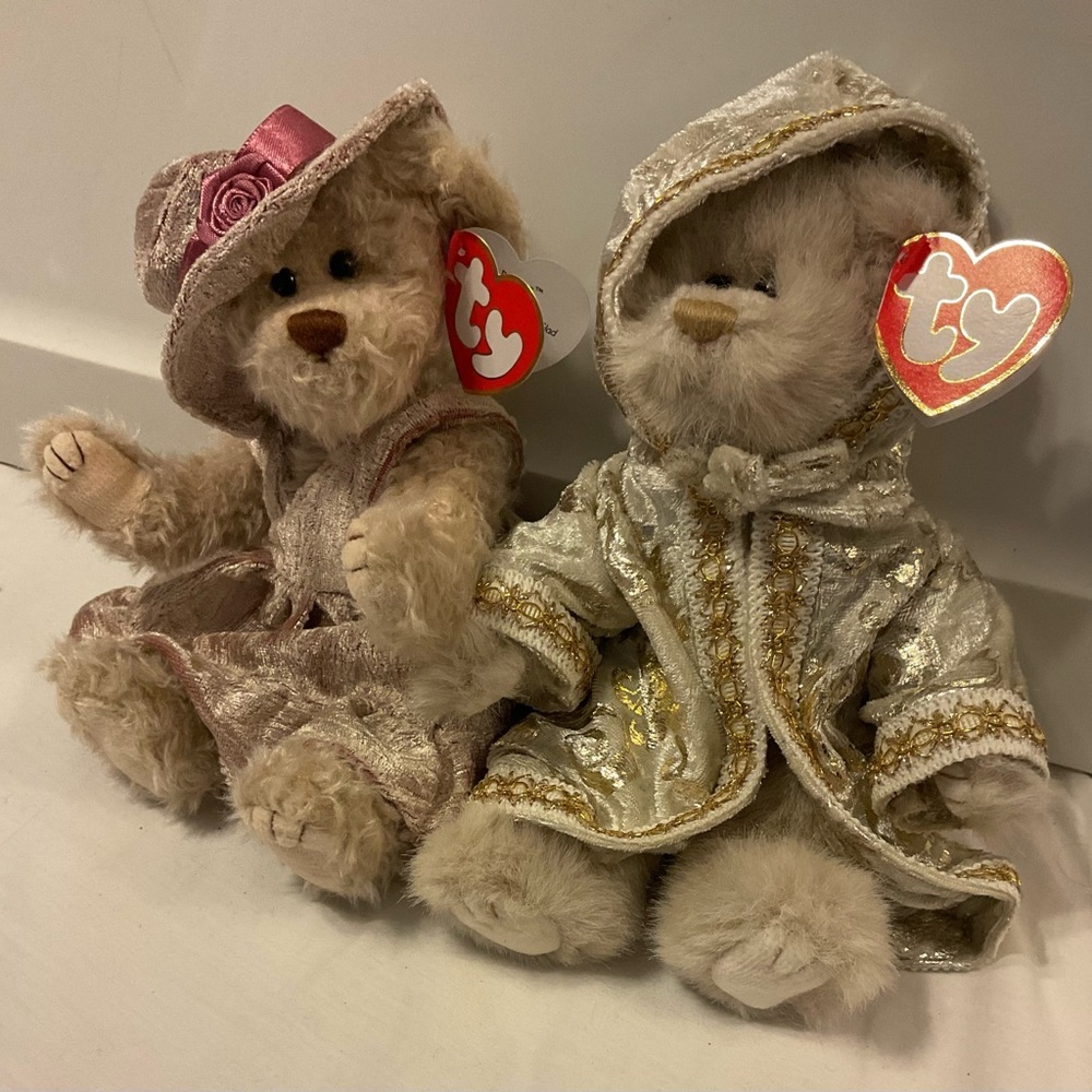 Ty Gwendolyn & Darlene pair of bears